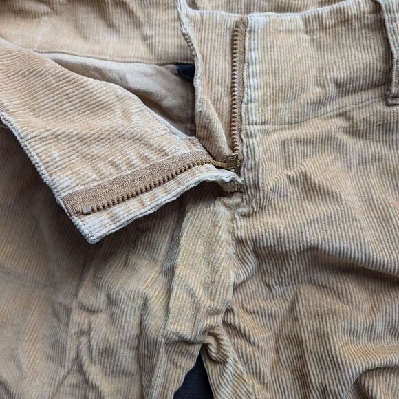 Hm divided corduroy bootcut pants size 25 European 34 Marigold beige - Picture 7 of 7